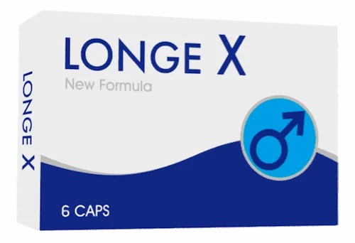 Longe X — 6 cápsulas para la potencia masculina y salud prostática